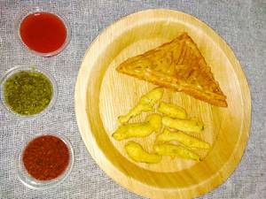 Smoky Peri Peri Mayonnaise Bread Pakora