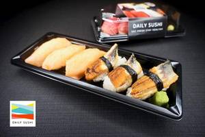Salmon + Eel Combo Sushi - 6 Pcs