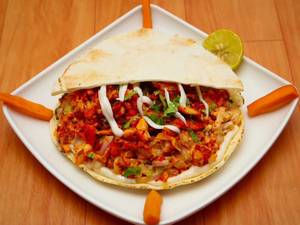 Mexican Chicken Shawarma Plate