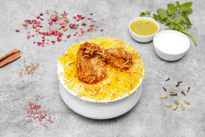 Zafrani Chicken Biryani (Plate)