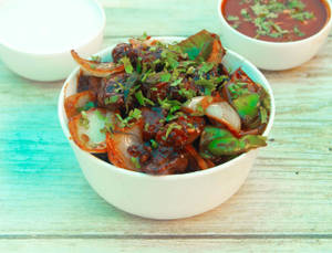 Mushroom Chilli