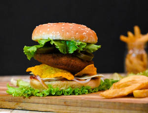 Veg Crispy & Crunchy Burger
