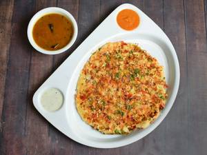 Mix butter uttapam