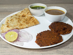 Special Veg Kebab Paratha (1 Pc)