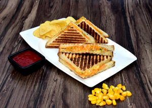 Cheese Corn Sandwich