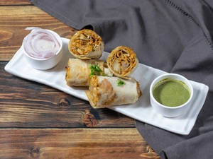 Hariyali Chaap Roll
