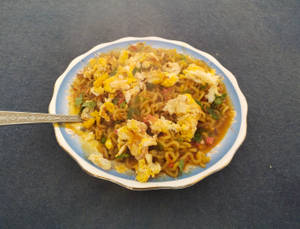 Egg Masala Maggi