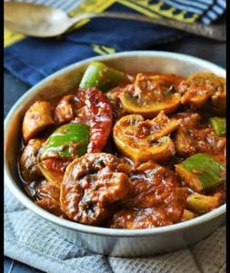 Mushroom Kadhai Masala