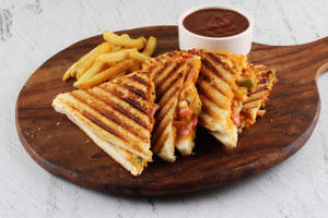 Grilled Chicken Tikka Sandwich