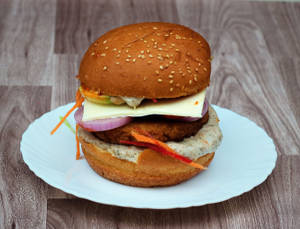 2 Veg Cheese Burger 