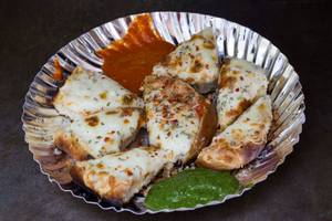 Cheese Garlic Bread Panini