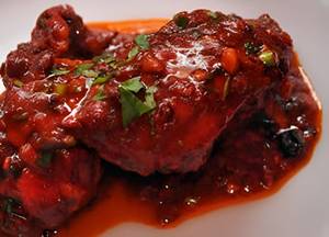 Chicken Schezwan Tandoori