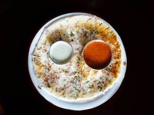 Onion Uttapam
