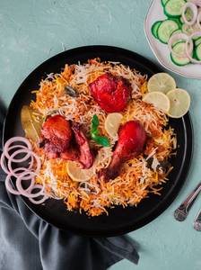 Chicken Biryani With Chicken Pakora Combo 2