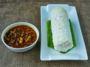 Rice Putte + Kadala Curry