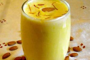 Kesar Badam Milkshake