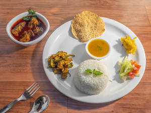 Chicken Thali