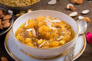 Moong Badam Halwa