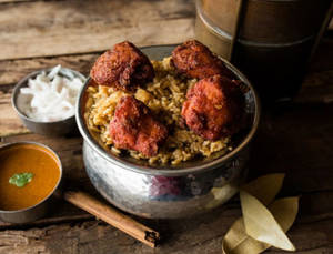 Chicken 65 Briyani