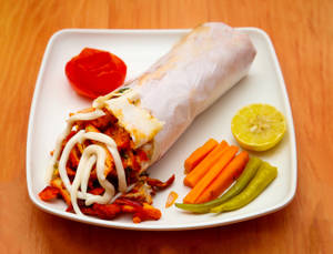 Paneer Shawarma