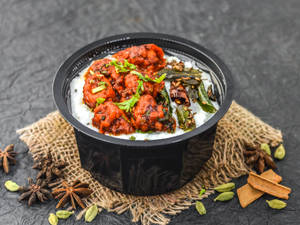 Chicken 65 Curd Rice Bowl