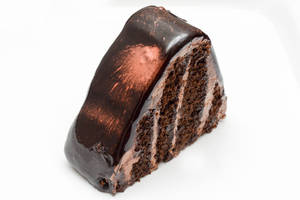 Plain Chocolate Single Pastry (Eggless)