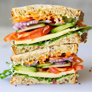 Bombay Veg Cheese Grill Sandwich