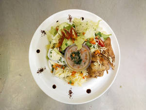 American Chicken Cobe Salad
