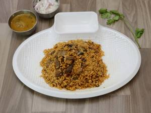 Mushroom Biryani    