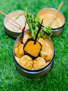 Fried Momos 6pcs (chicken)