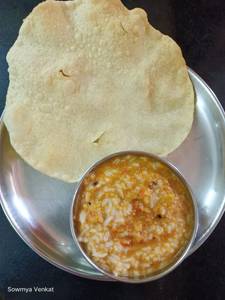 Sambar + Rice Bowl with Papad