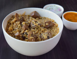 Mushroom Biryani