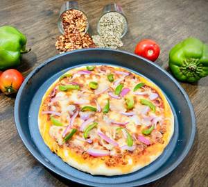 Onion And Capsicum Pizza