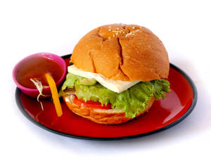 Spicy Paneer Burger