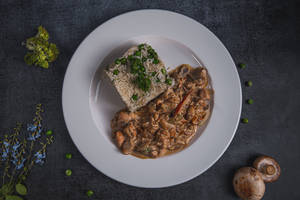 Vegetable Stroganoff