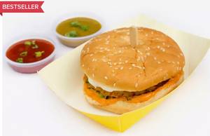 Veg Crunchy Burger