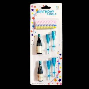 Champagne Bottle Candles
