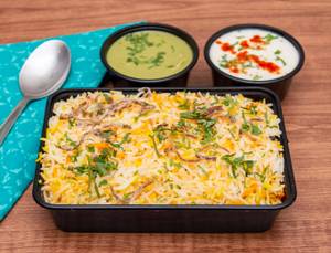 Veg Hyderabadi Dum Biryani
