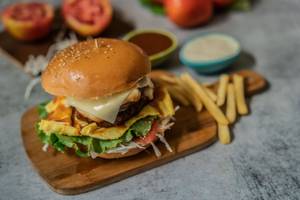 Chicken Jumbo Cheese Burger