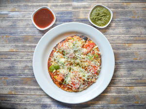 7" Vegetable Cheese Pizza