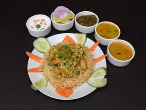 Mughlai Chicken Biryani