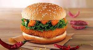 Chilli paneer Burger