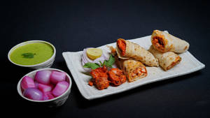 Chicken Tikka Rumali Roll