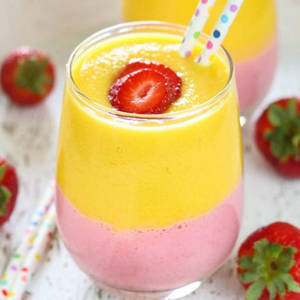 Mango Strawberry Shake