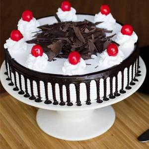 Eggless Black Forest Cake