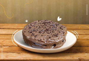 Crunchy Nutella Waffle Cake ( Double Layer )