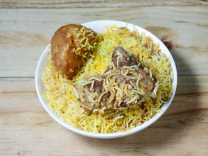 Mutton Biryani (Served with salad)
