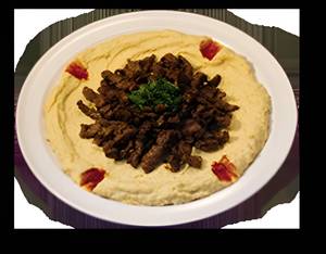 Chicken Hummus Shawarma 