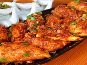 Paneer Chilli Garlic Momo