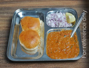 Jain Cheese Pav Bhaji